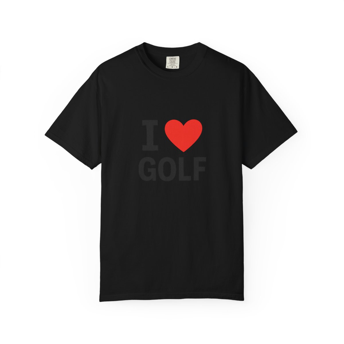 Classic I Love Golf T-Shirt for Passionate Golf Lovers