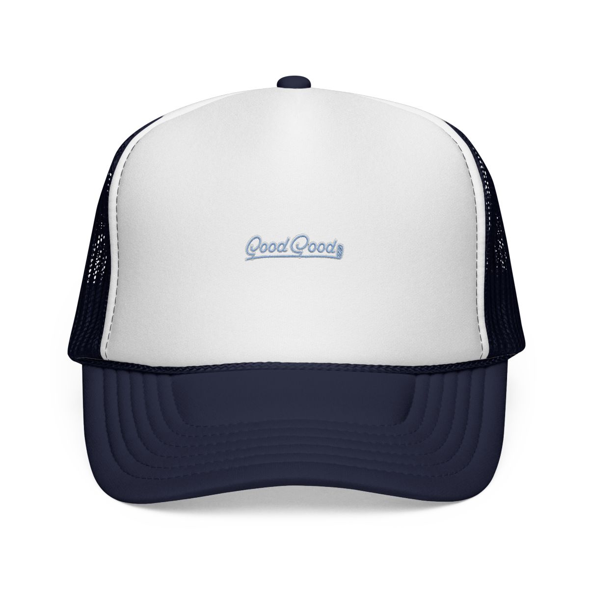 Good Golf Life - Birdie Blue Trucker Hat - alternate angle 3, merchandise