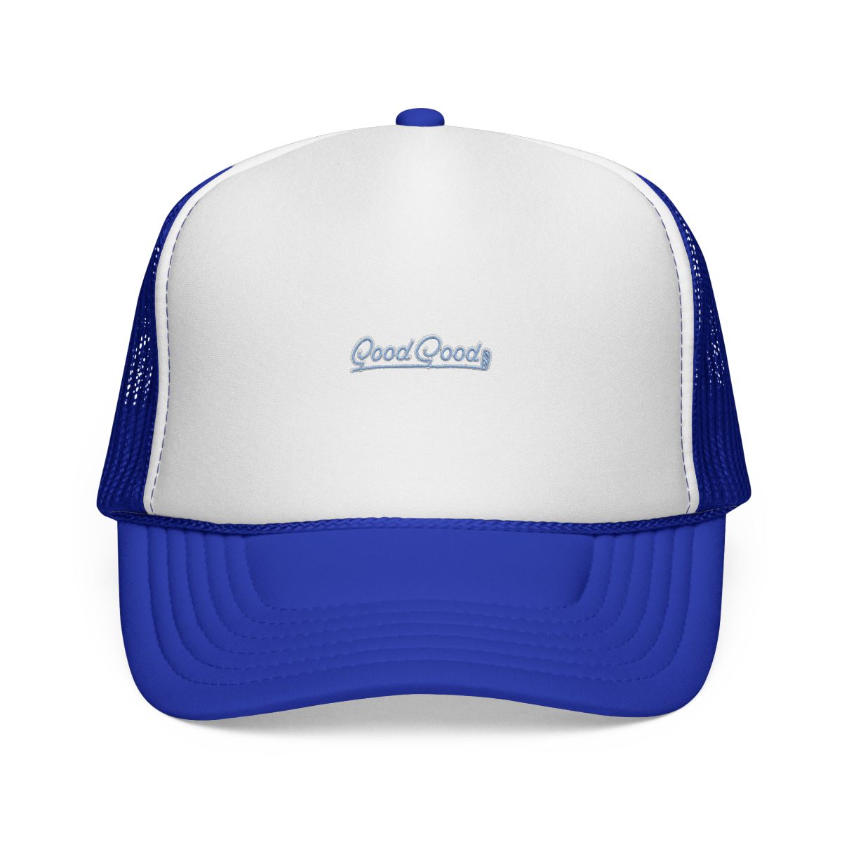 Good Golf Life - Birdie Blue Trucker Hat - alternate angle 4, merchandise